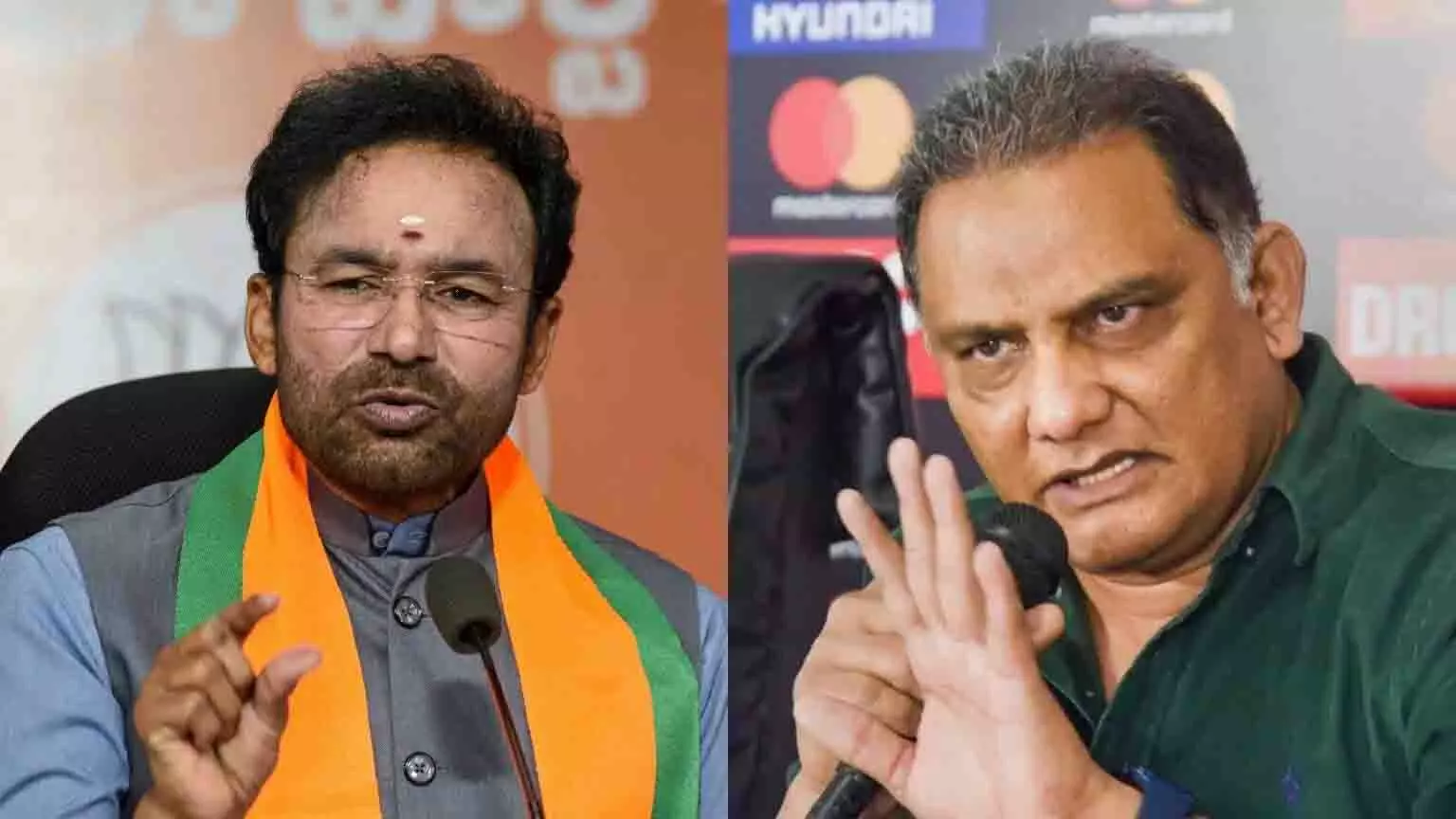 Azharuddin ने किशन रेड्डी पर मुकदमा करने की धमकी दी Azharuddin ने किशन रेड्डी पर मुकदमा करने की धमकी दी