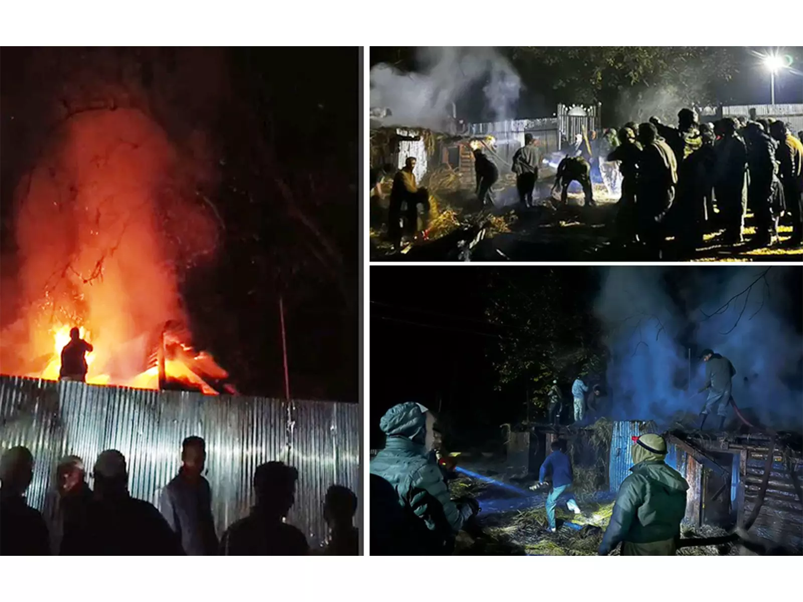 Kupwara में आग लगने पर सेना की त्वरित कार्रवाई से बड़ी जनहानि टली Kupwara में आग लगने पर सेना की त्वरित कार्रवाई से बड़ी जनहानि टली