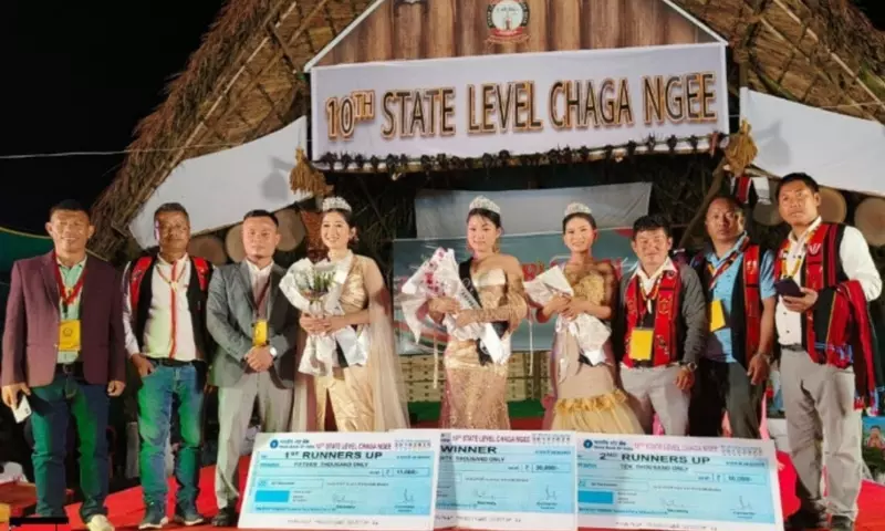 Manipur: तामेई की विमारियालिउ न्यूमाई ने मिस चागा प्रतियोगिता 2025 का ताज पहना
