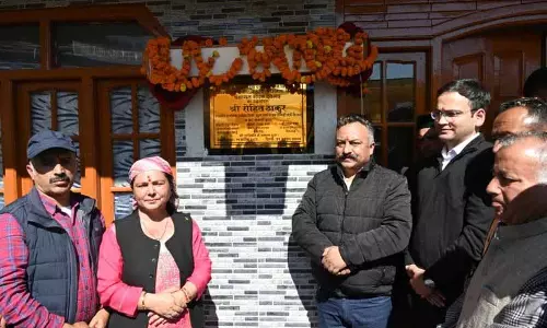 Kotkhai में खुला पंचायत भवन Kotkhai में खुला पंचायत भवन