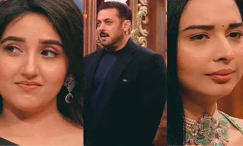 Salman Khan ने अशनूर कौर की बॉडी शेमिंग के लिए तान्या मित्तल और नीलम गिरी की आलोचना की Salman Khan ने अशनूर कौर की बॉडी शेमिंग के लिए तान्या मित्तल और नीलम गिरी की आलोचना की