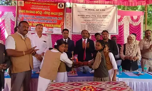 Karnataka : लड़कियों के लिए पॉक्सो एक्ट के बारे में जागरूकता Karnataka : लड़कियों के लिए पॉक्सो एक्ट के बारे में जागरूकता