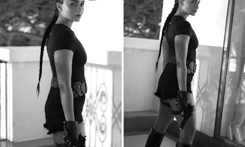 लिया भट्ट का  Lara Croft से प्रेरित हैलोवीन 2025