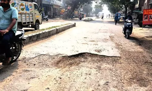 Haryana :  जींद में मुख्य मार्ग यात्रियों के लिए दुःस्वप्न