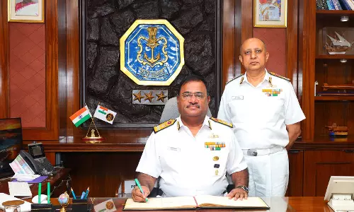 वाइस एडमिरल बी शिवकुमार ने भारतीय नौसेना के मैटीरियल प्रमुख का पदभार ग्रहण किया
