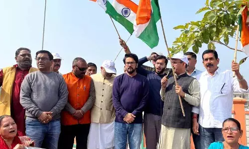 अनुराग ठाकुर ने Una में ‘रन फॉर यूनिटी’ को हरी झंडी दिखाई अनुराग ठाकुर ने Una में ‘रन फॉर यूनिटी’ को हरी झंडी दिखाई