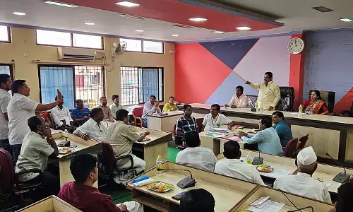 Mahalingapura : योग्य लाभार्थी बुनकरों के लिए आवास सुविधा Mahalingapura : योग्य लाभार्थी बुनकरों के लिए आवास सुविधा