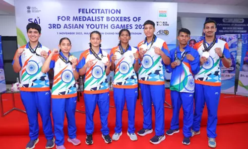 एशियाई युवा खेलों में ऐतिहासिक प्रदर्शन का मिला इनाम, बीएफआई मुक्केबाजों को दिया सम्मान