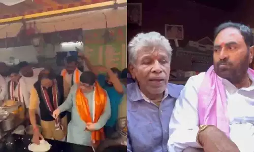 कांग्रेस ने डोसा बनाया, BRS ने बाल काटे: जुबली हिल्स कांग्रेस ने डोसा बनाया, BRS ने बाल काटे: जुबली हिल्स