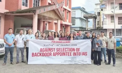 Nagaland सिविल सेवा संघों ने non-SCS अधिकारियों को IAS में शामिल करने को चुनौती दी Nagaland सिविल सेवा संघों ने non-SCS अधिकारियों को IAS में शामिल करने को चुनौती दी