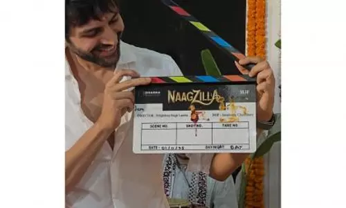 Kartik Aaryan ने शुरू की नागज़िला की शूटिंग, शेयर की पहली तस्वीर Kartik Aaryan ने शुरू की नागज़िला की शूटिंग, शेयर की पहली तस्वीर