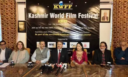 Kashmir विश्व फिल्म महोत्सव का पांचवां संस्करण 1 नवंबर से Kashmir विश्व फिल्म महोत्सव का पांचवां संस्करण 1 नवंबर से