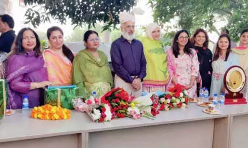 सीई (प्रोजेक्ट), SA JPDCL को गर्मजोशी से विदाई दी गई