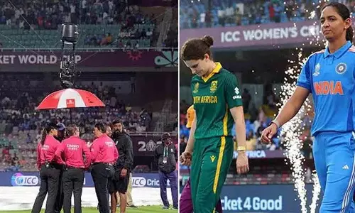 रविवार को World Cup फाइनल में बारिश से बाधा रविवार को World Cup फाइनल में बारिश से बाधा