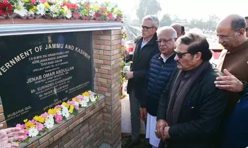 SRINAGAR: मुख्यमंत्री ने केंद्रीय पशु चिकित्सालय का शिलान्यास किया