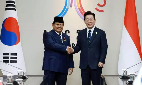 South Korea और इंडोनेशिया ने फाइटर जेट्स सहयोग जारी रखने पर जोर दिया South Korea और इंडोनेशिया ने फाइटर जेट्स सहयोग जारी रखने पर जोर दिया