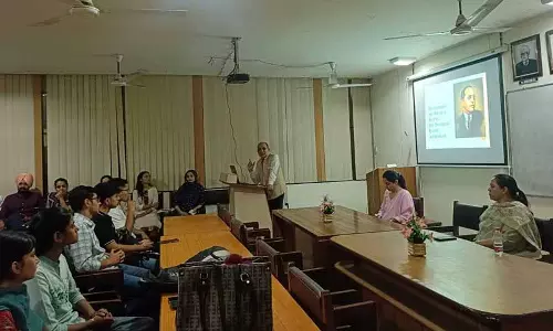 GNDU में अंबेडकर चेयर ने विशेष व्याख्यान का आयोजन किया