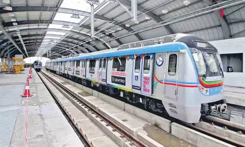 हैदराबाद Metro का समय 3 नवंबर से बदलेगा हैदराबाद Metro का समय 3 नवंबर से बदलेगा