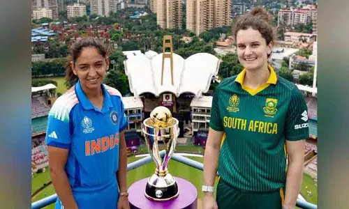 Harmanpreet Kaur ने कहा कि वे फाइनल में दक्षिण अफ्रीका को हल्के में नहीं लेंगी Harmanpreet Kaur ने कहा कि वे फाइनल में दक्षिण अफ्रीका को हल्के में नहीं लेंगी