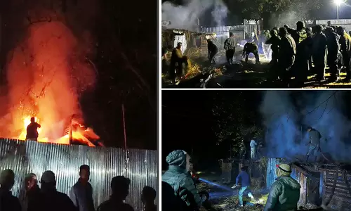 Kupwara में आग लगने पर सेना की त्वरित कार्रवाई से बड़ी जनहानि टली