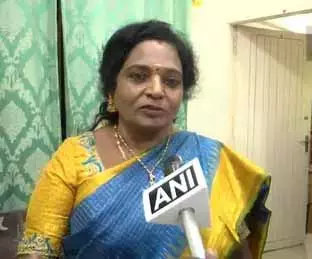 तमिलिसाई ने मतदाता सूची के SIR पर भ्रामक दावों को लेकर डीएमके की आलोचना की तमिलिसाई ने मतदाता सूची के SIR पर भ्रामक दावों को लेकर डीएमके की आलोचना की