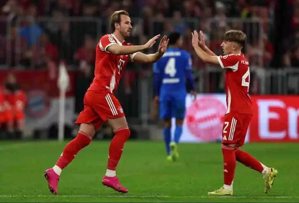 बायर्न ने लीवरकुसेन को हराया, बुंडेसलीगा में अपना शानदार प्रदर्शन जारी रखा बायर्न ने लीवरकुसेन को हराया, बुंडेसलीगा में अपना शानदार प्रदर्शन जारी रखा