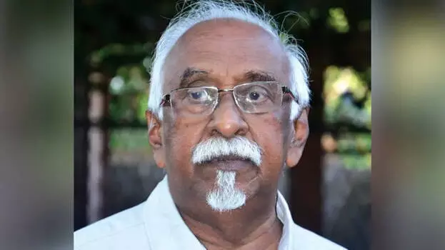 Kerala : कवि केजी शंकर पिल्लई ने एज़ुथाचन पुरस्कार जीता Kerala : कवि केजी शंकर पिल्लई ने एज़ुथाचन पुरस्कार जीता