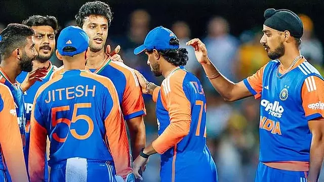 Third T20 : ऑस्ट्रेलिया ने भारत को जीतने के लिए 187 रनों का बड़ा लक्ष्य दिया है Third T20 : ऑस्ट्रेलिया ने भारत को जीतने के लिए 187 रनों का बड़ा लक्ष्य दिया है