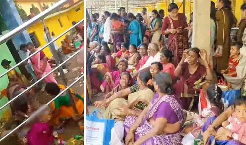 Kasibugga मृतकों के परिवारों को मुआवजा Kasibugga मृतकों के परिवारों को मुआवजा