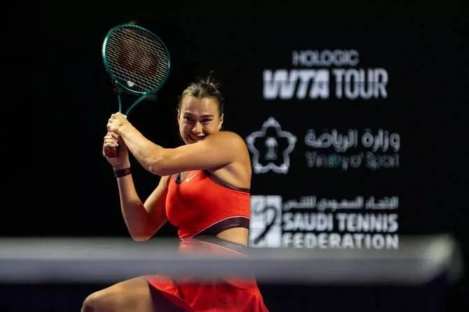 Aryna Sabalenka ने रियाद में WTA फाइनल्स की ओर दमदार शुरुआत Aryna Sabalenka ने रियाद में WTA फाइनल्स की ओर दमदार शुरुआत