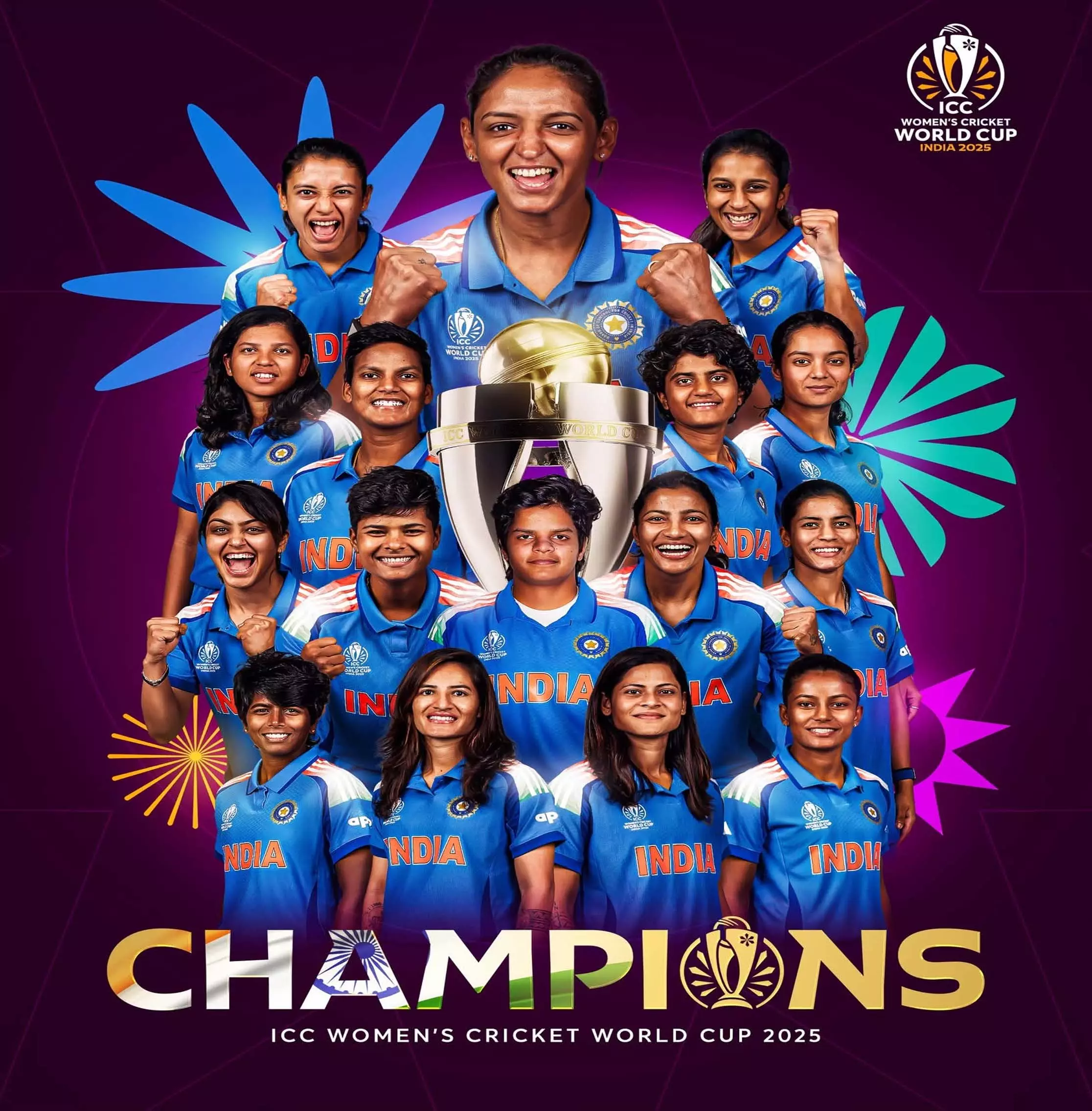 महिला भारतीय क्रिकेट टीम ने रची ऐतिहासिक जीत, मंत्री राम विचार नेताम ने दी बधाई महिला भारतीय क्रिकेट टीम ने रची ऐतिहासिक जीत, मंत्री राम विचार नेताम ने दी बधाई