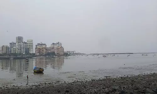 Mumbai : पूरे महाराष्ट्र में बारिश जारी रहने से शहर में हल्की बारिश हो रही है