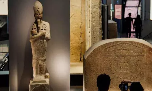 Cairo मिस्र ने अपनी प्राचीन सभ्यता का जश्न मनाने वाला दुनिया का सबसे बड़ा संग्रहालय खोला Cairo मिस्र ने अपनी प्राचीन सभ्यता का जश्न मनाने वाला दुनिया का सबसे बड़ा संग्रहालय खोला