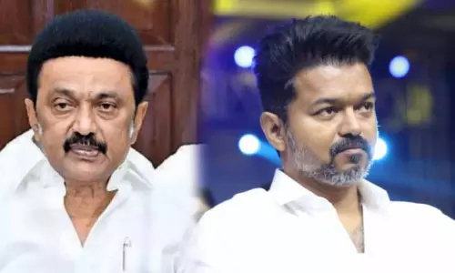 विजय ने SIR पर DMK के ‘राजनीतिक नाटक’ की आलोचना की, सर्वदलीय बैठक का बहिष्कार किया विजय ने SIR पर DMK के ‘राजनीतिक नाटक’ की आलोचना की, सर्वदलीय बैठक का बहिष्कार किया