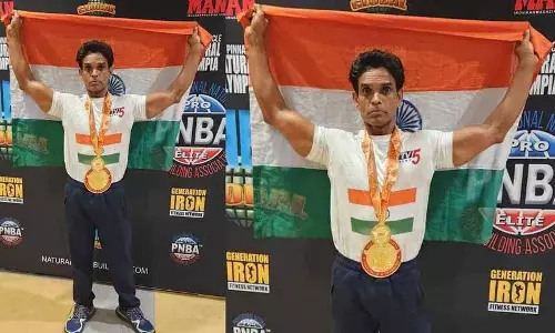 Hyderabad के वेंकटेशन ने लॉस एंजिल्स में नेचुरल मिस्टर वर्ल्ड चैंपियनशिप में स्वर्ण पदक जीता