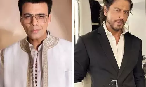 Karan Johar ने शाहरुख खान के लिए लिखा भावुक नोट Karan Johar ने शाहरुख खान के लिए लिखा भावुक नोट