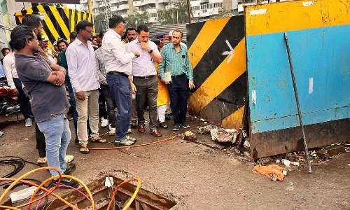 PMC अधिकारियों ने भारत रत्न डॉ. बाबासाहेब अंबेडकर की मूर्ति के लिए विश्रांतवाड़ी साइट का निरीक्षण किया