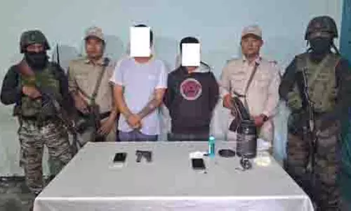 Manipur में विभिन्न संगठनों के आठ उग्रवादी गिरफ्तार, हथियार बरामद Manipur में विभिन्न संगठनों के आठ उग्रवादी गिरफ्तार, हथियार बरामद