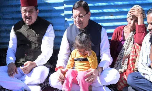उत्तराखंड के मुख्यमंत्री धामी ने त्योहार इगास के अवसर पर Rudraprayag का किया दौरा