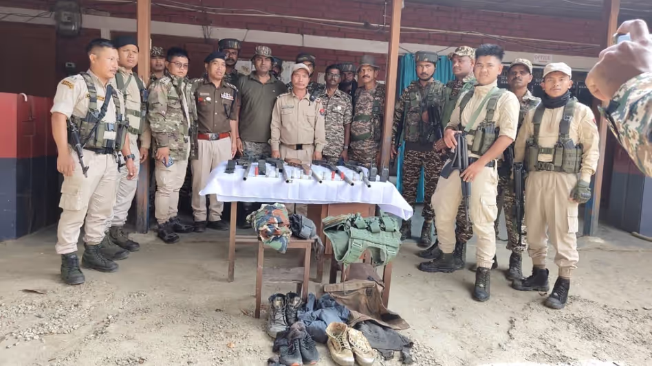 Manipur : अलग-अलग अभियानों में PREPAK, PLA और KCP से जुड़े चार उग्रवादियों को गिरफ्तार किया Manipur : अलग-अलग अभियानों में PREPAK, PLA और KCP से जुड़े चार उग्रवादियों को गिरफ्तार किया