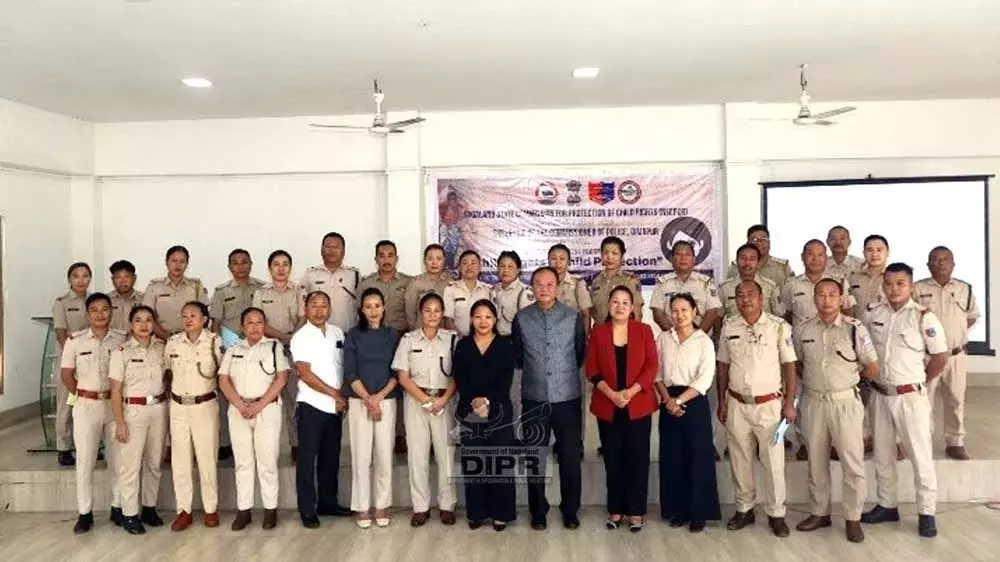 Dimapur पुलिस ने बाल अधिकारों और संरक्षण पर जागरूकता अभियान चलाया Dimapur पुलिस ने बाल अधिकारों और संरक्षण पर जागरूकता अभियान चलाया