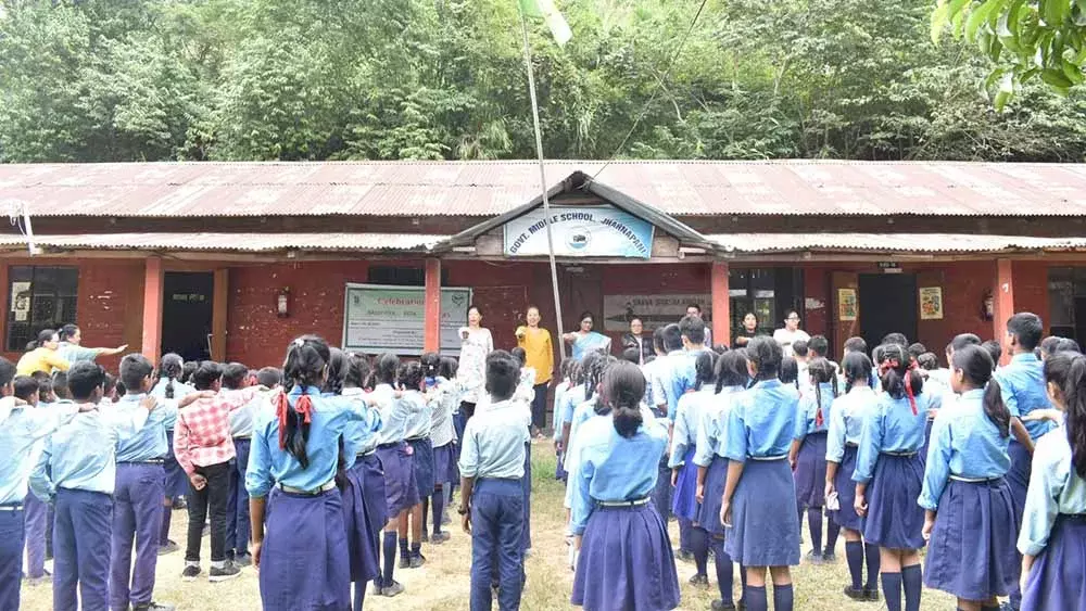 Nagaland केवीके दीमापुर ने जीएमएस, झरनापानी में राष्ट्रीय एकता दिवस मनाया Nagaland केवीके दीमापुर ने जीएमएस, झरनापानी में राष्ट्रीय एकता दिवस मनाया