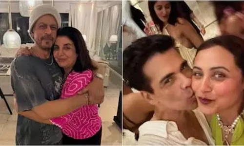 Shah Rukh Khan  ने अलीबाग में मनाया 60वां जन्मदिन, सितारों से सजी शानदार पार्टी