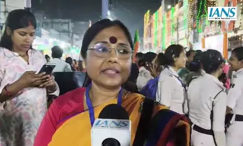 पटना में पीएम मोदी के रोड शो पर बोलीं बीजेपी नेता सुषमा साहू पटना में पीएम मोदी के रोड शो पर बोलीं बीजेपी नेता सुषमा साहू