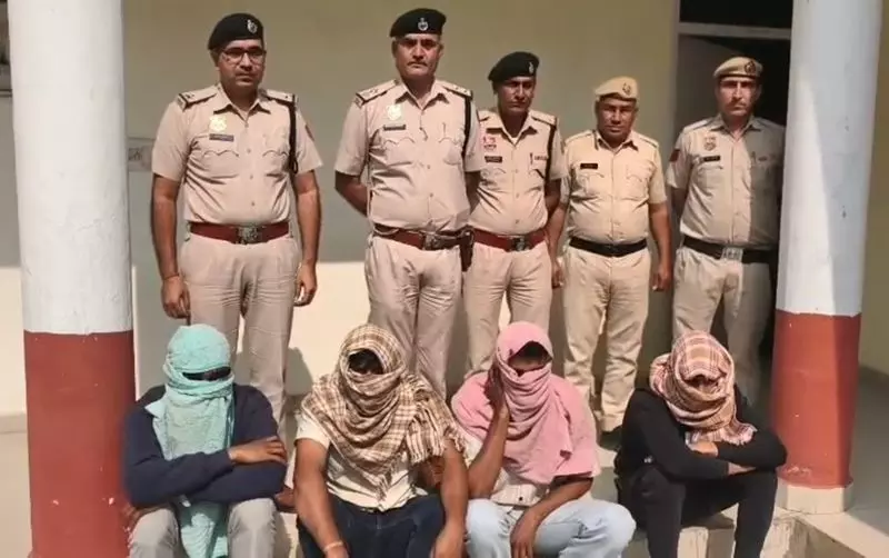 Haryana : महेंद्रगढ़ में अपहृत लड़की को छुड़ाया गया, चार गिरफ्तार Haryana : महेंद्रगढ़ में अपहृत लड़की को छुड़ाया गया, चार गिरफ्तार