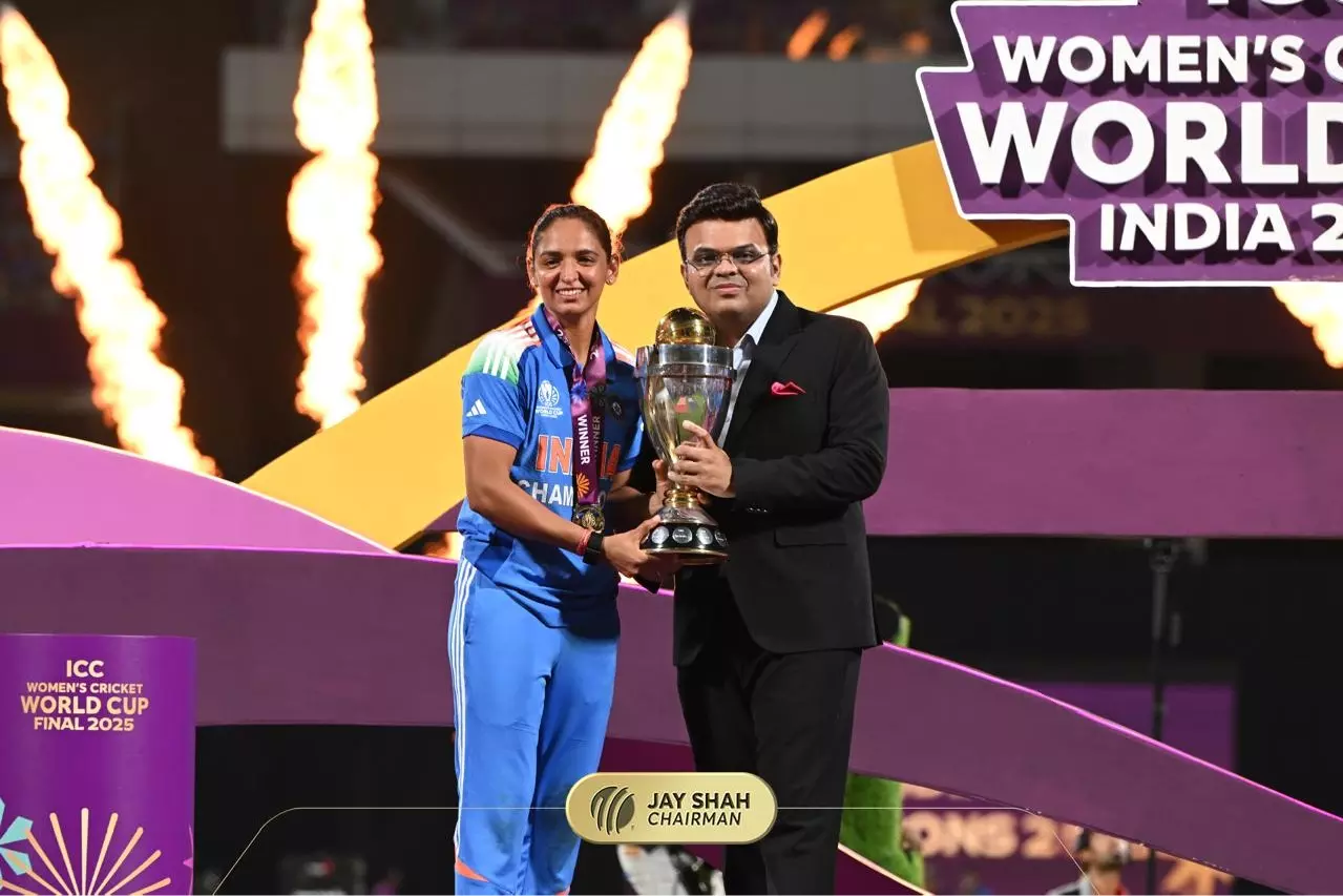 जय शाह ने महिला टीम की जीत को बताया BCCI की नीतिगत मजबूती की पहचान जय शाह ने महिला टीम की जीत को बताया BCCI की नीतिगत मजबूती की पहचान