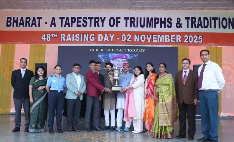 Sainik School, सुजानपुर टीहरा को स्थापना दिवस पर ‘देशभक्ति का स्कूल’ कहा गया Sainik School, सुजानपुर टीहरा को स्थापना दिवस पर ‘देशभक्ति का स्कूल’ कहा गया