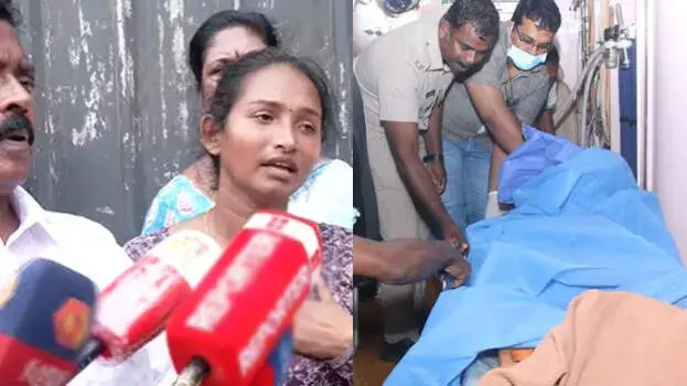Kerala : 19 वर्षीय महिला की माँ ने कहा वह वहाँ आधी आँखें बंद करके और शरीर ठंडा करके लेटी हुई है Kerala : 19 वर्षीय महिला की माँ ने कहा वह वहाँ आधी आँखें बंद करके और शरीर ठंडा करके लेटी हुई है