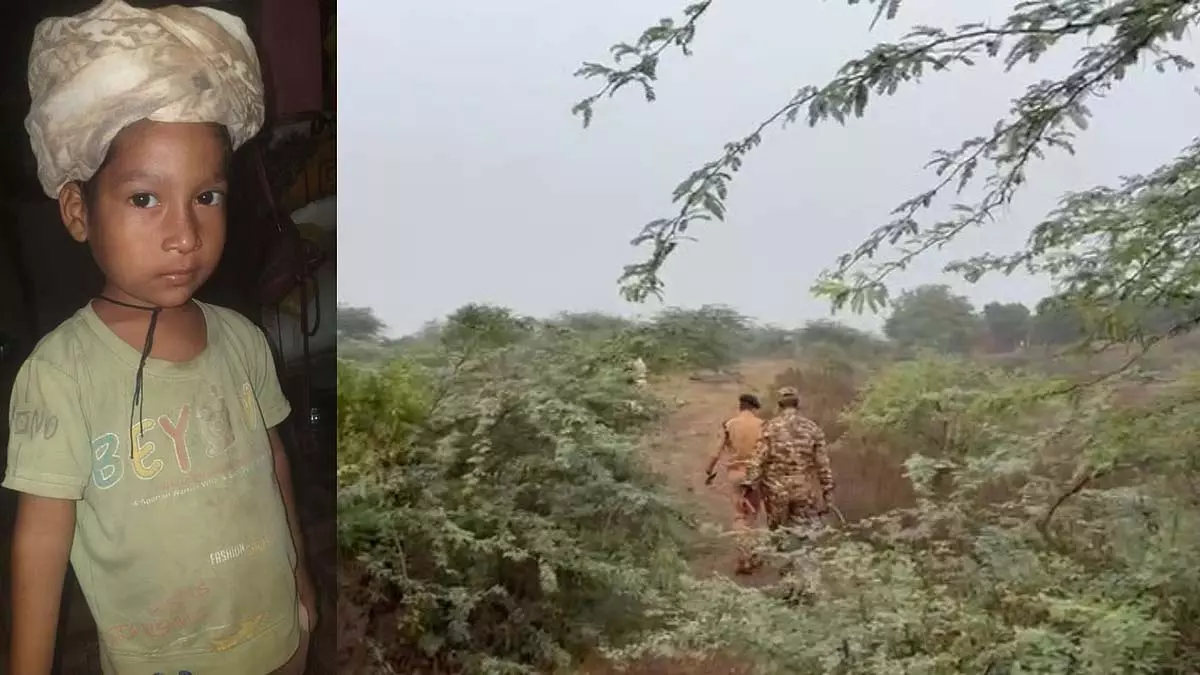 बच्चा बाहर खेलते समय किडनैप हो गया; ग्वालियर में 100 से ज़्यादा पुलिसकर्मी जंगल में तलाशी ले रहे बच्चा बाहर खेलते समय किडनैप हो गया; ग्वालियर में 100 से ज़्यादा पुलिसकर्मी जंगल में तलाशी ले रहे