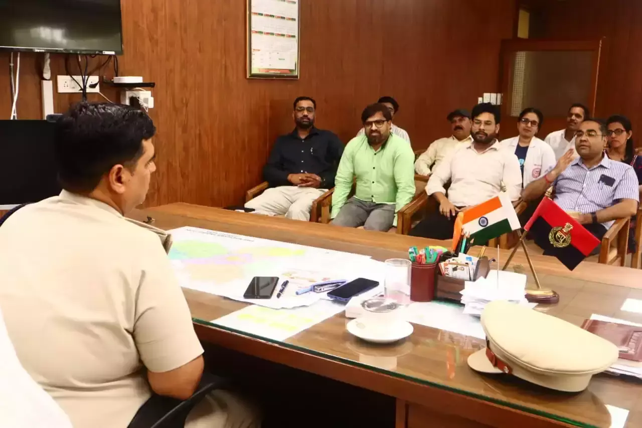 Sirsa: नशा मुक्त समाज के लिए डॉक्टरों का सहयोग आवश्यक: एसपी Sirsa: नशा मुक्त समाज के लिए डॉक्टरों का सहयोग आवश्यक: एसपी